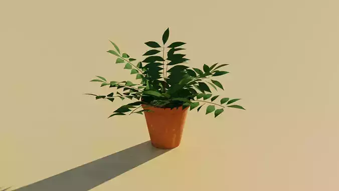 Plant Pot 3d Model