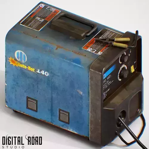 Welder Low-poly 3D model