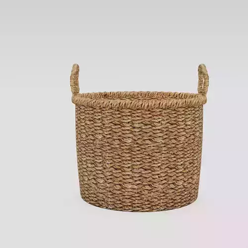 Small seagrass storage basket
