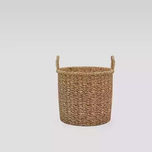 Seagrass storage basket