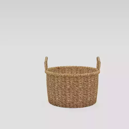 Low storage basket in seaweed