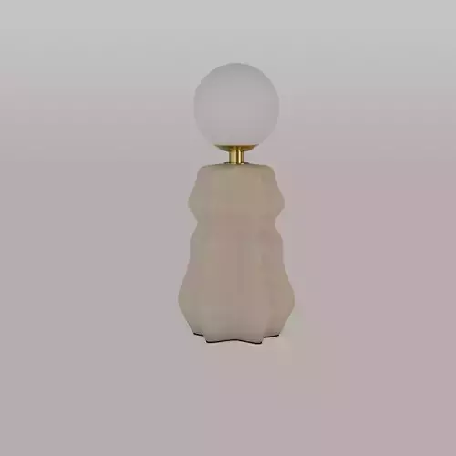 Ceramic Table Lamp Beige