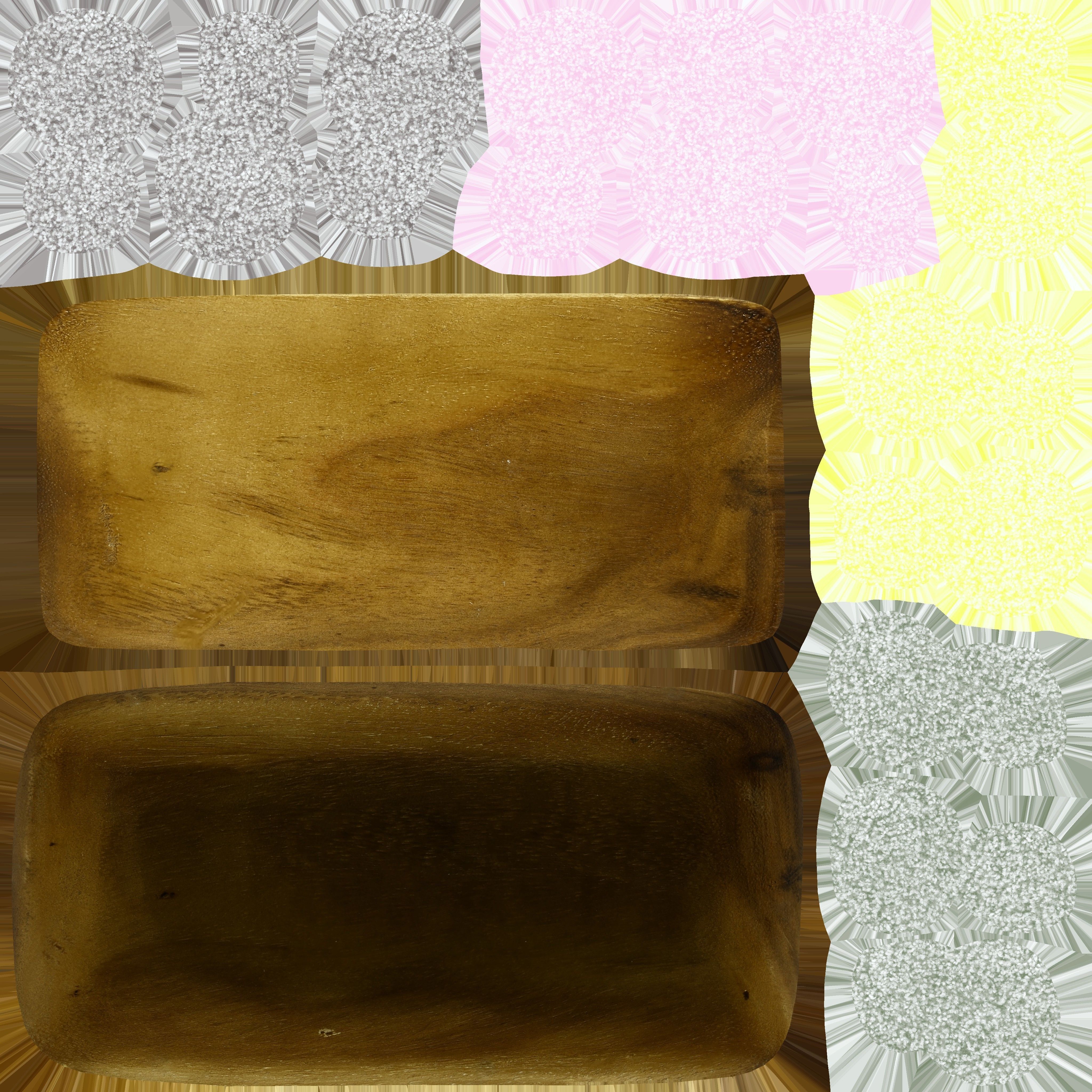 Game Ready Korean Rice Cake Gyengdan 4 Low-poly 3D model_12