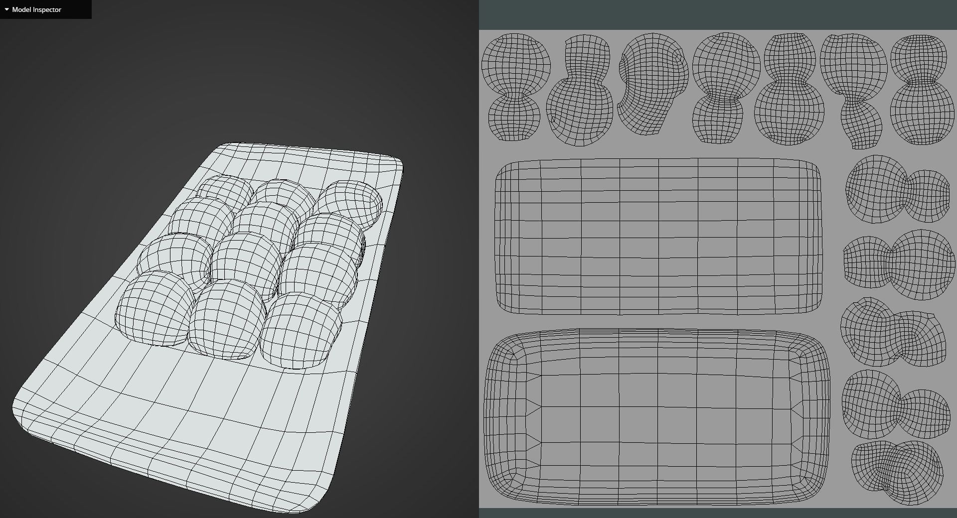 Game Ready Korean Rice Cake Gyengdan 4 Low-poly 3D model_9