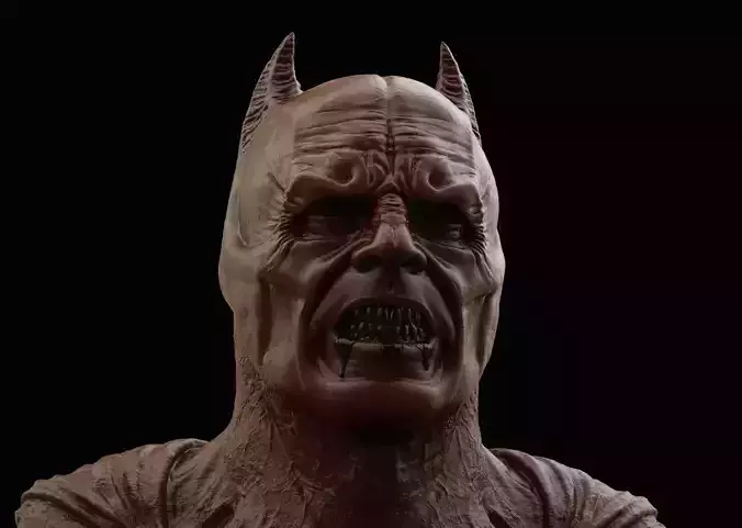 Demon Batman-Batman Begins 3D print model