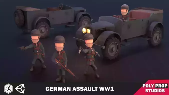 German Assault WW1