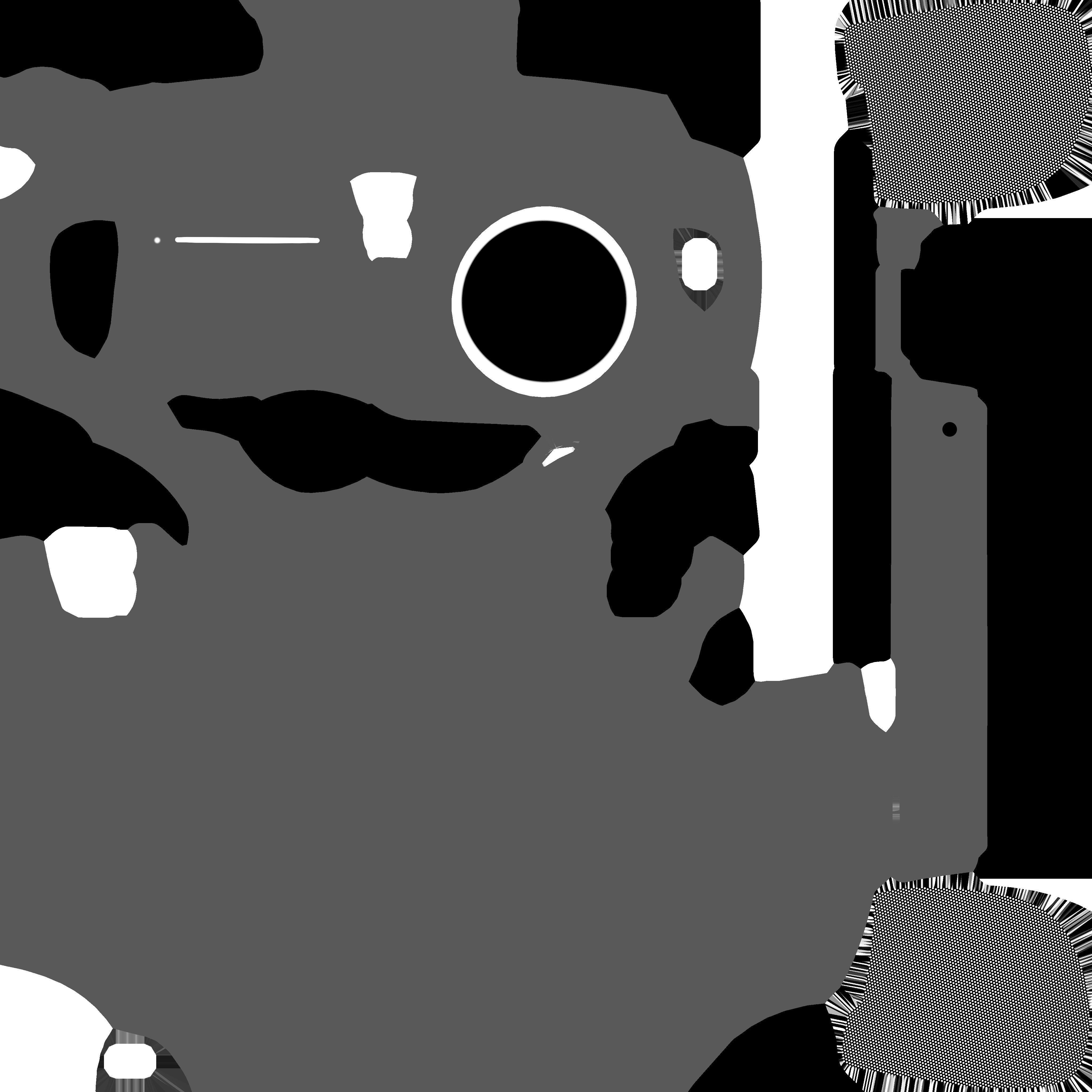 Game Ready Vintage Cassette Radio 3 Low-poly 3D model_14