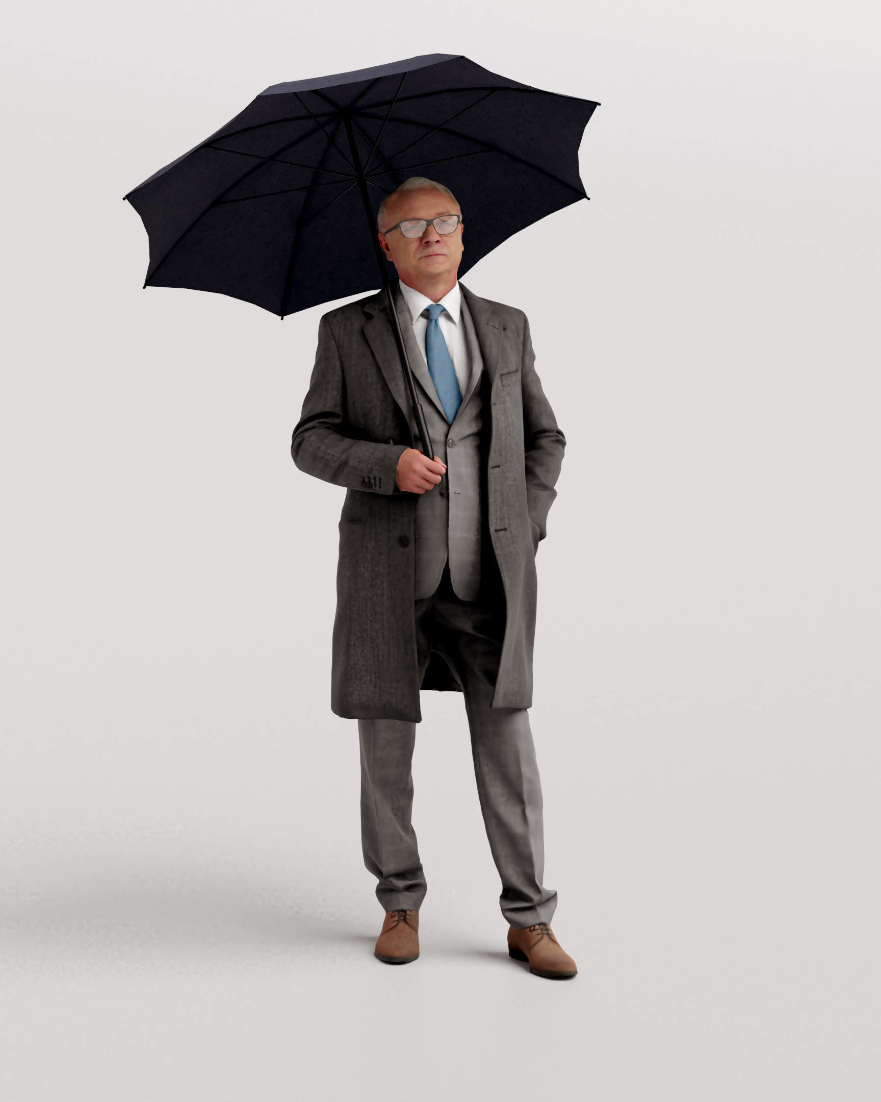 Humano 20-Collection 11 -  WINTER AUTUMN PEOPLE - 20x 3D models  3D model_73