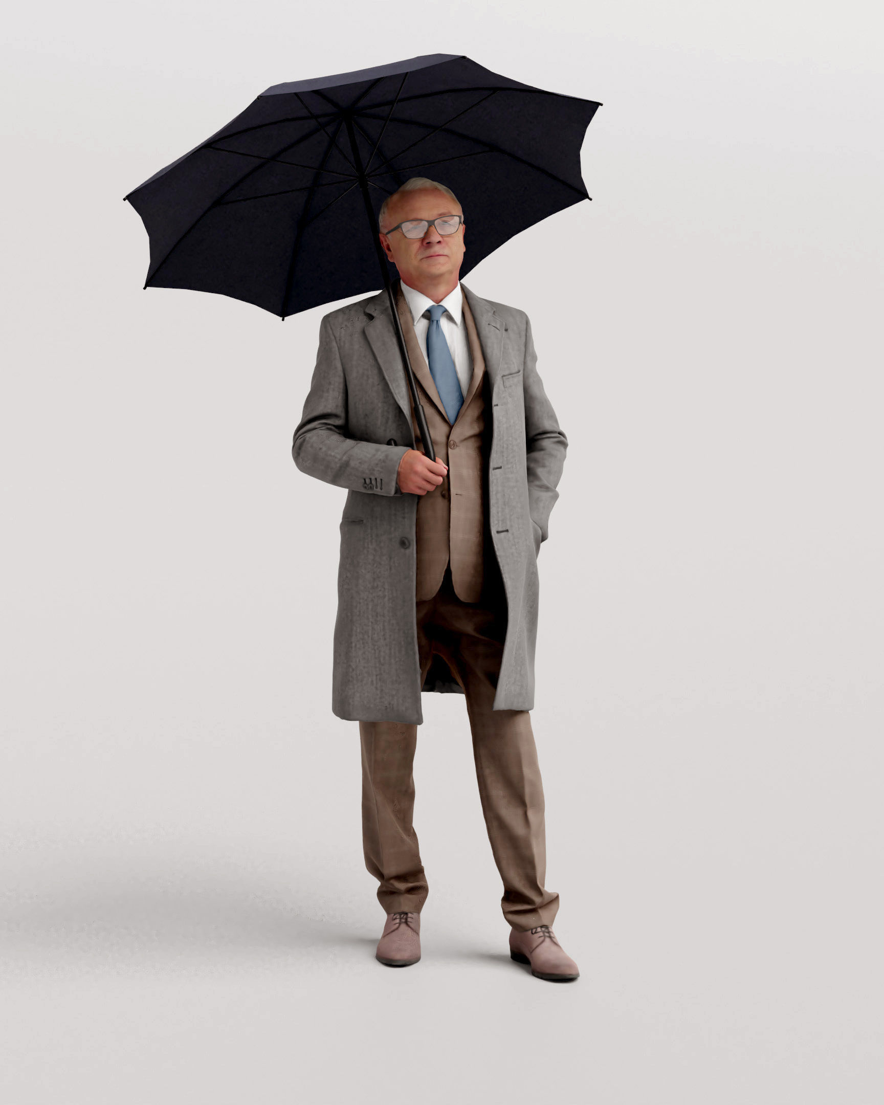 Humano 20-Collection 11 -  WINTER AUTUMN PEOPLE - 20x 3D models  3D model_72