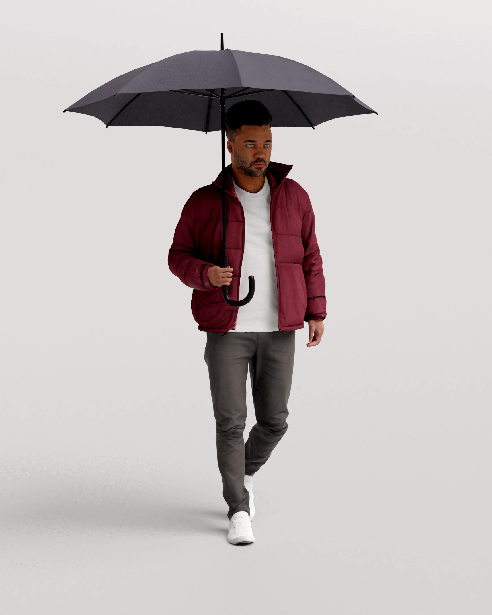 Humano 20-Collection 11 -  WINTER AUTUMN PEOPLE - 20x 3D models  3D model_31