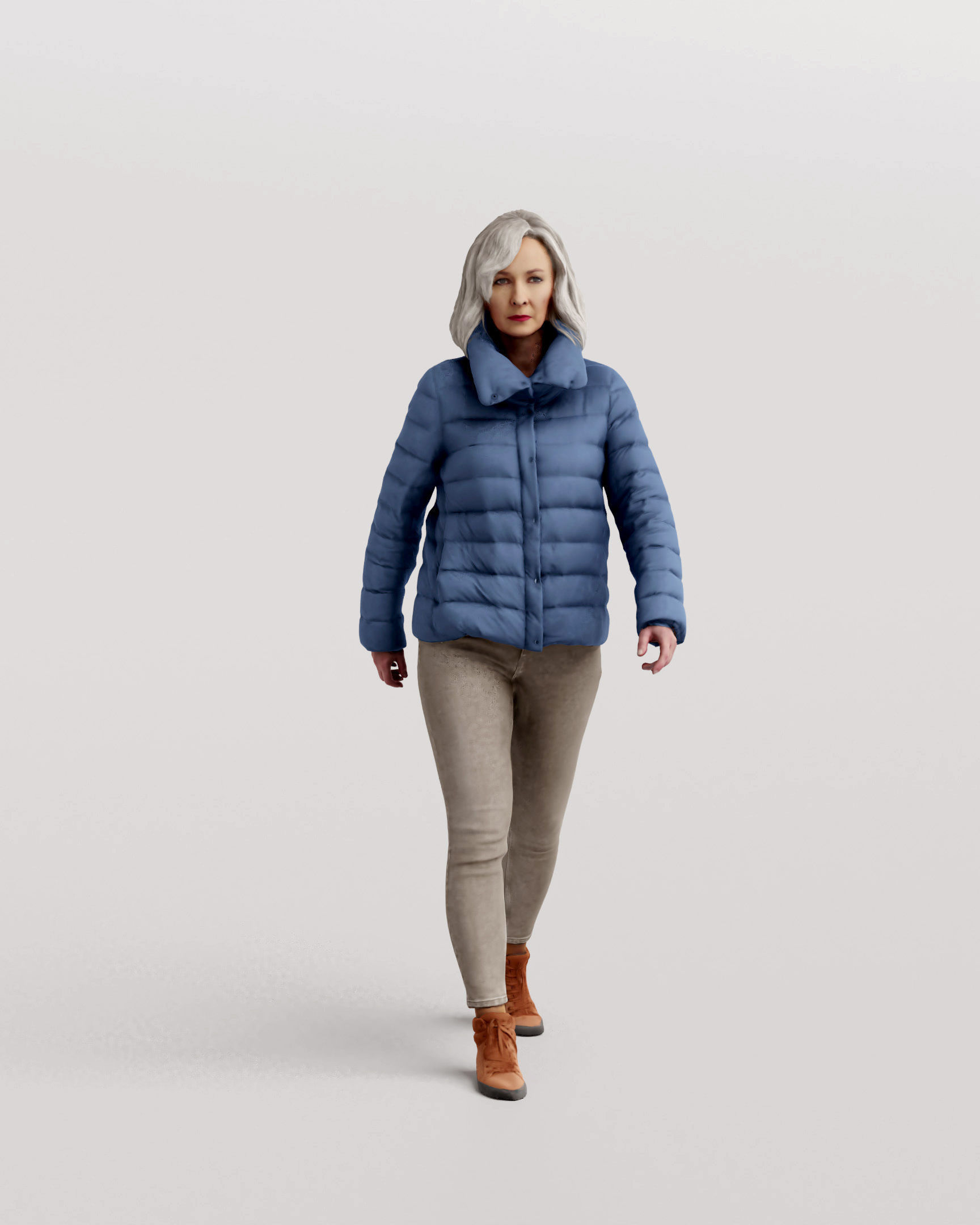 Humano 20-Collection 11 -  WINTER AUTUMN PEOPLE - 20x 3D models  3D model_35