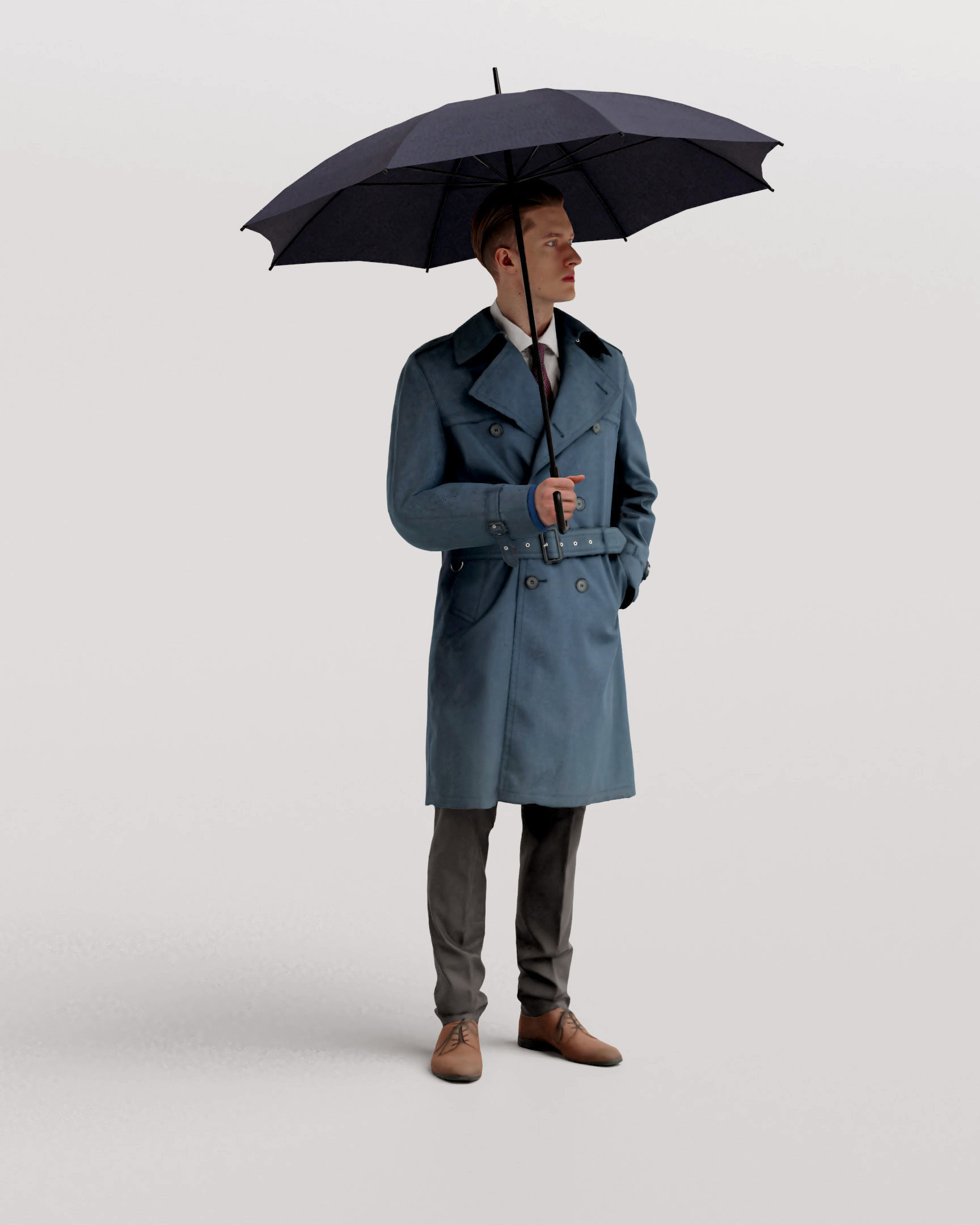 Humano 20-Collection 11 -  WINTER AUTUMN PEOPLE - 20x 3D models  3D model_20