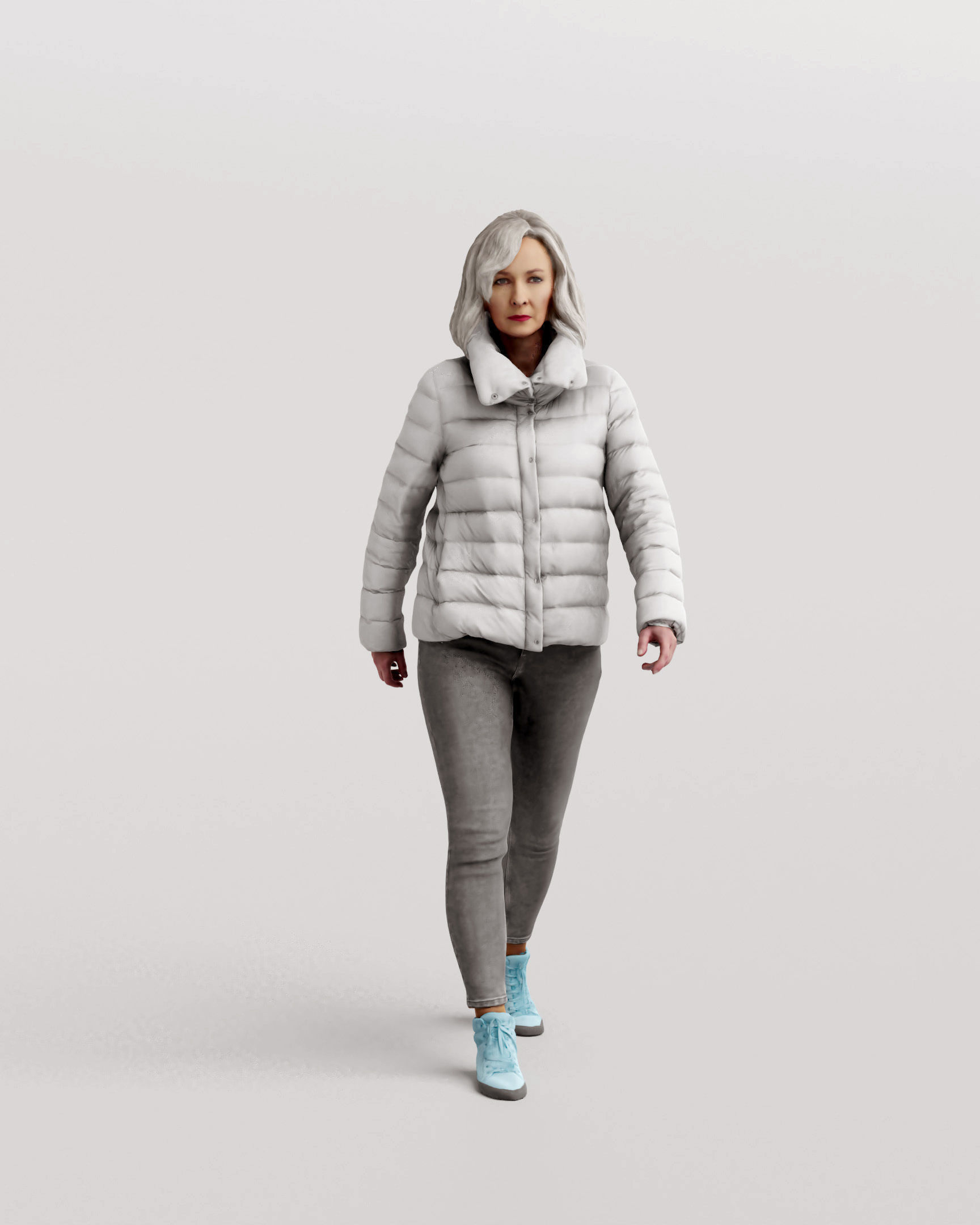 Humano 20-Collection 11 -  WINTER AUTUMN PEOPLE - 20x 3D models  3D model_34