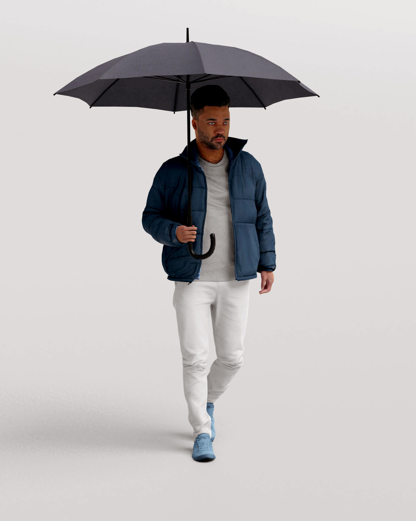 Humano 20-Collection 11 -  WINTER AUTUMN PEOPLE - 20x 3D models  3D model_30