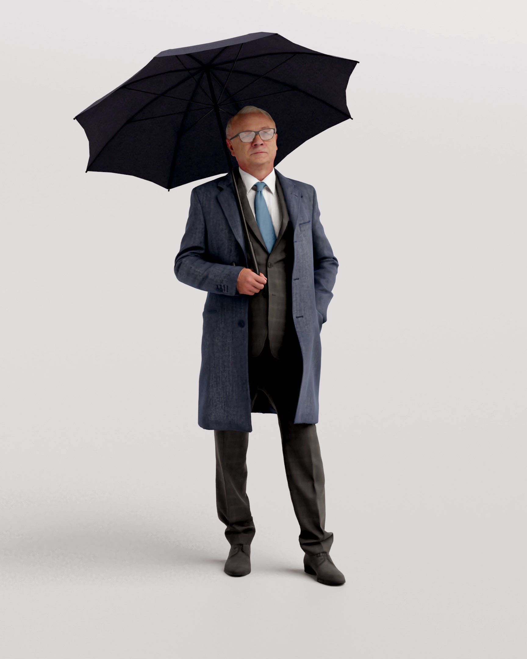 Humano 20-Collection 11 -  WINTER AUTUMN PEOPLE - 20x 3D models  3D model_71