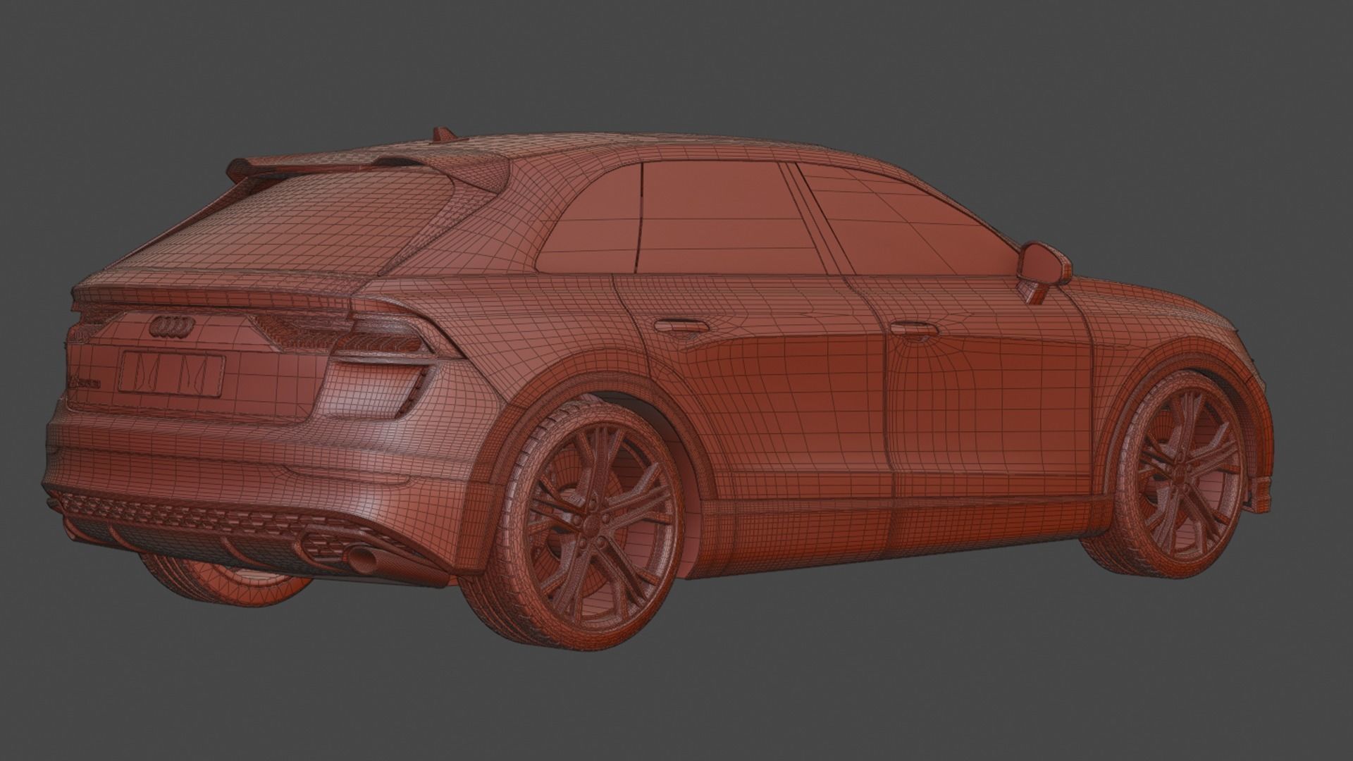 Audi RS Q8 3D model_9