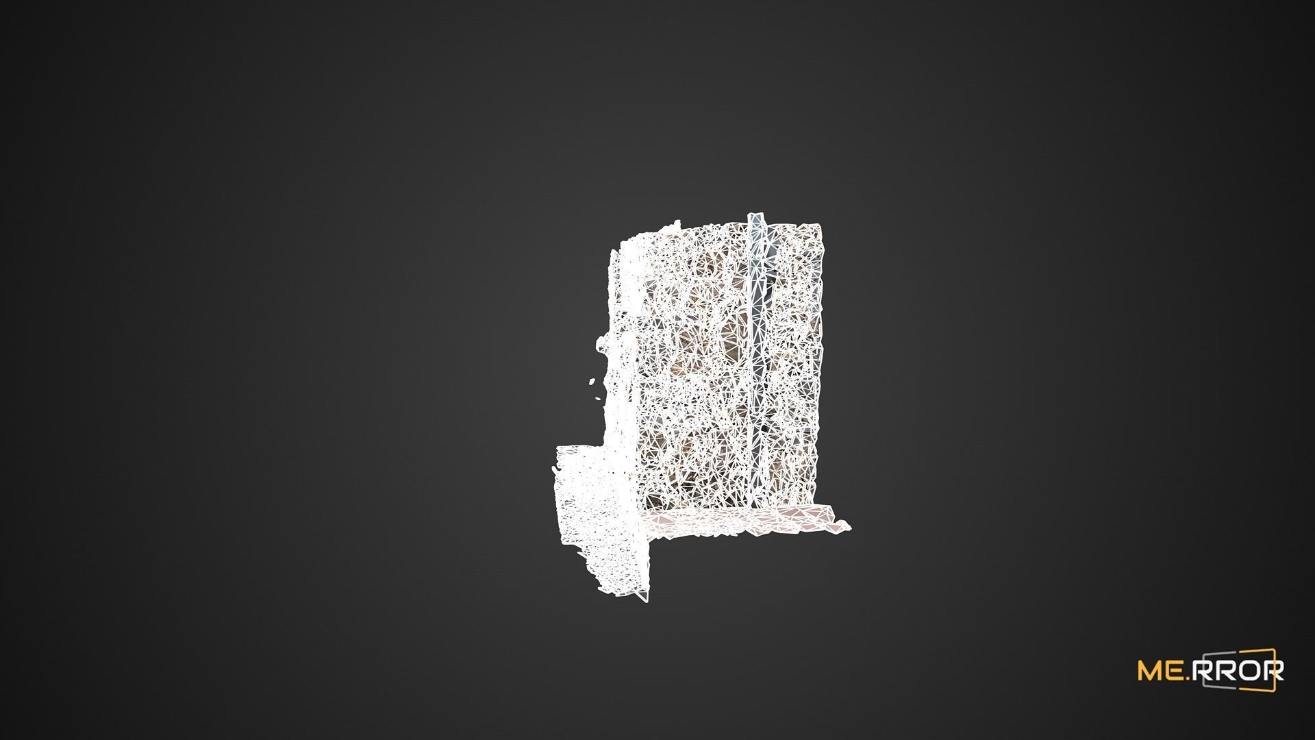 Stone Wall of Jeju Island House 3D model_8