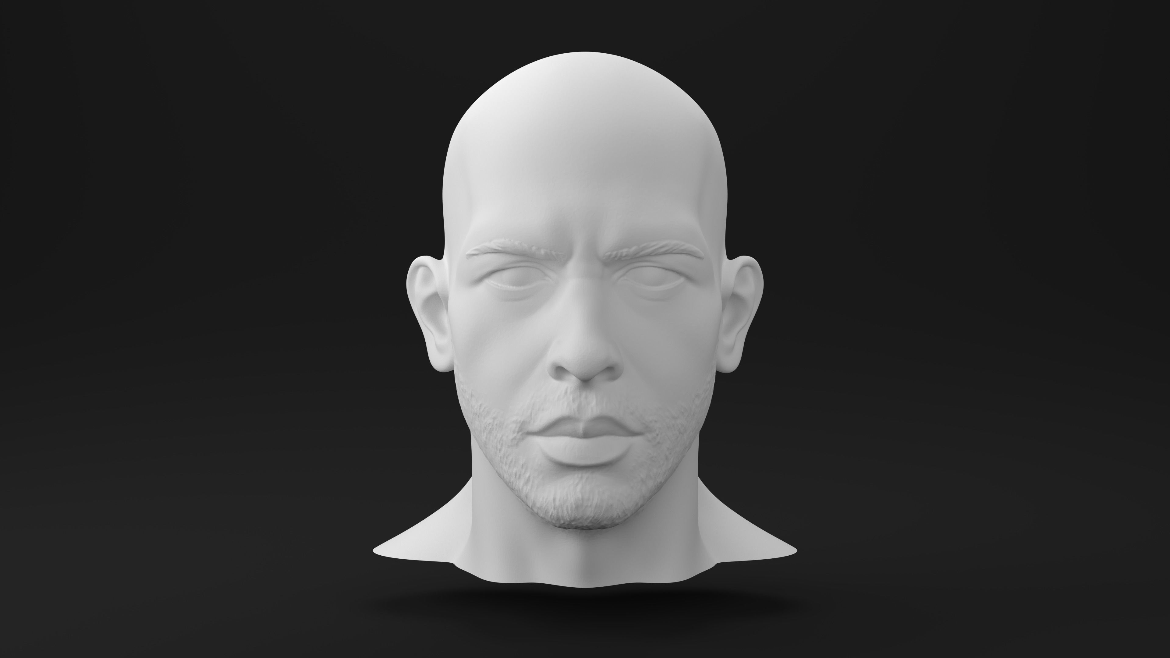 Andrew Tate Sculpture 3D Print Model Bust for 3D Printing 3D print model_4