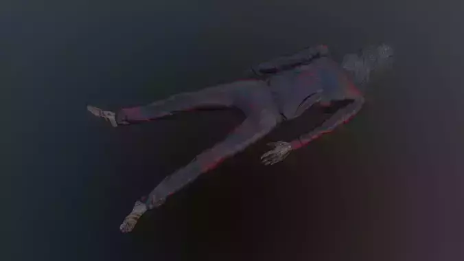 deadtorturedman Low-poly 3D model