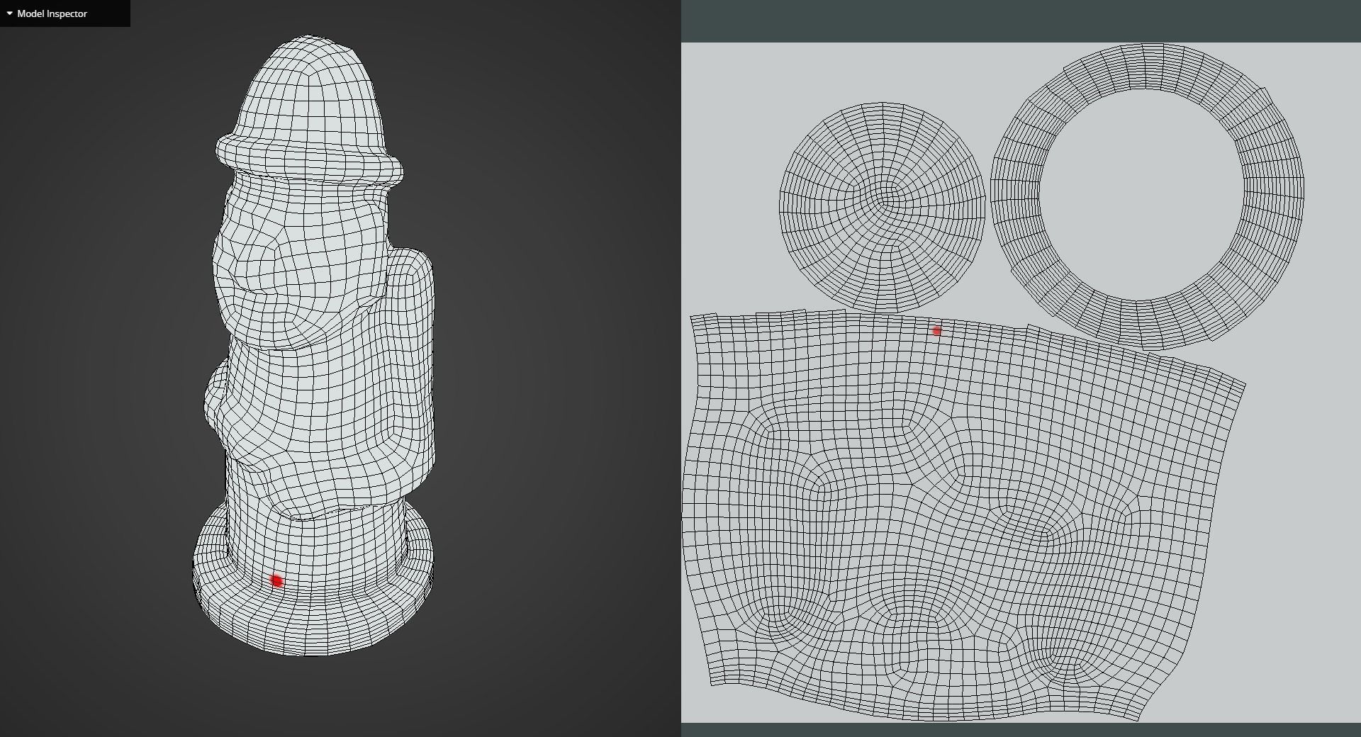 Game Ready Dolharubang Traditional Stone Statue of Jeju Low-poly 3D model_12