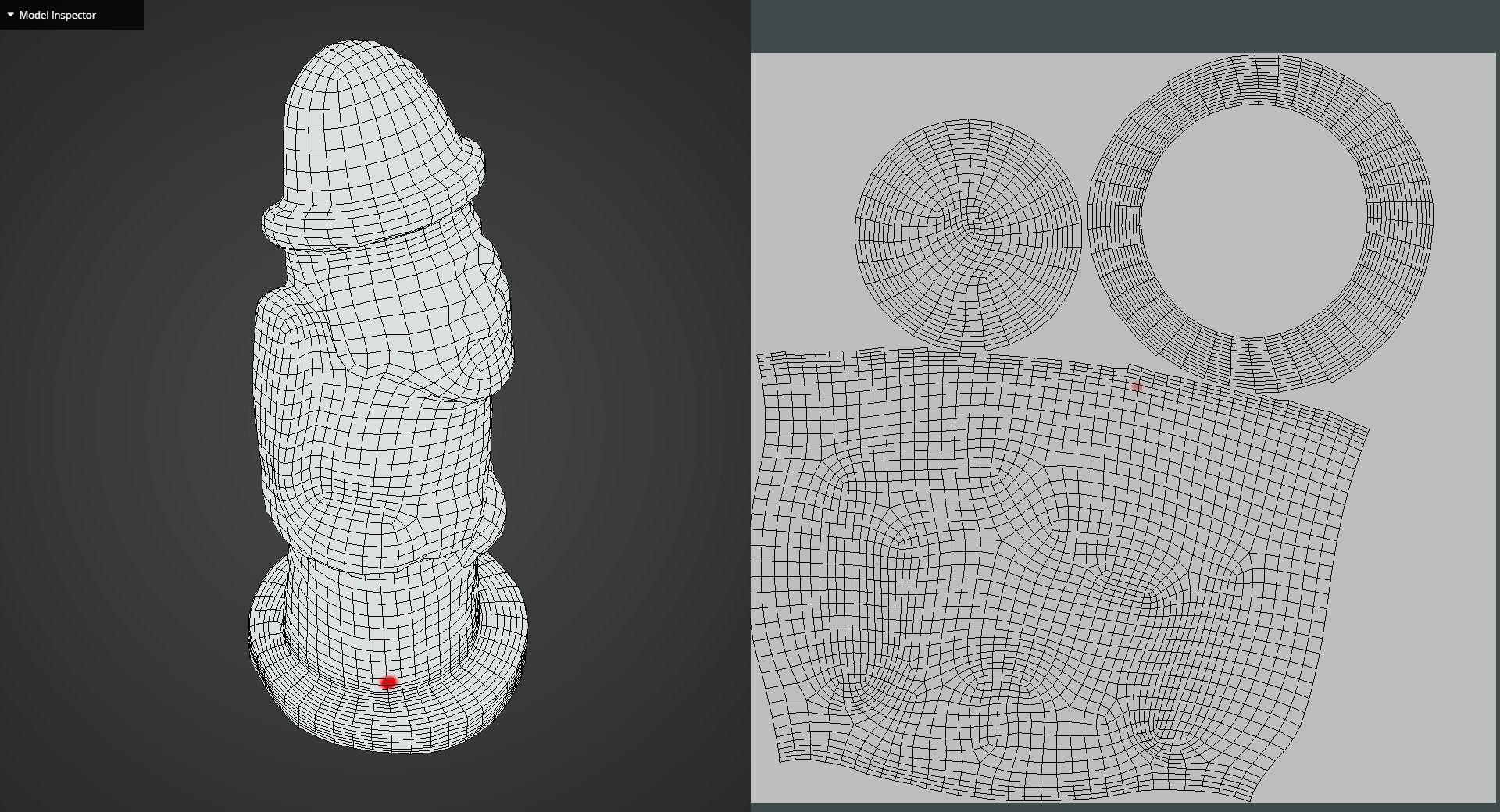 Game Ready Dolharubang Traditional Stone Statue of Jeju Low-poly 3D model_13