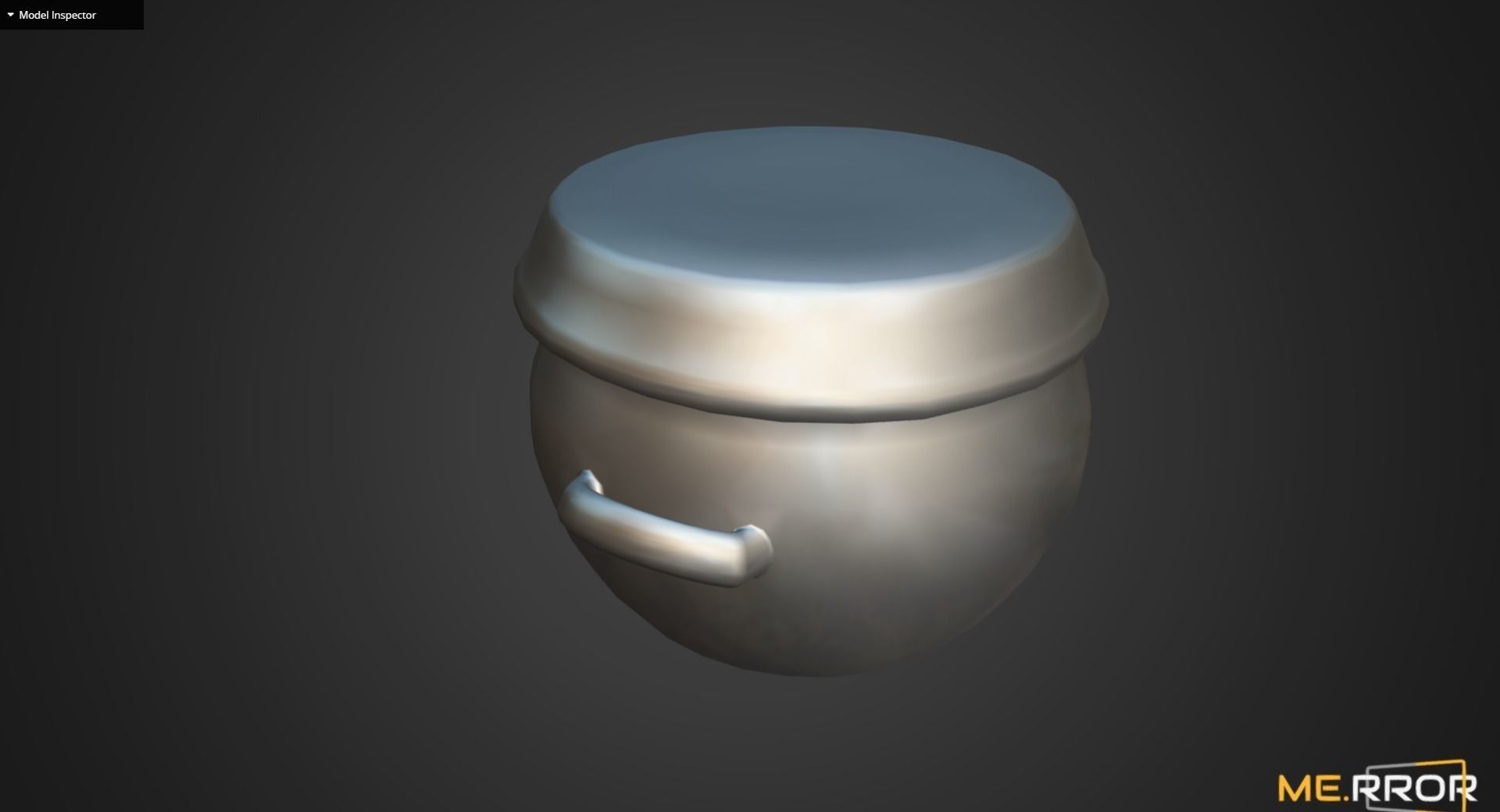 Game Ready Korean Traditional Jar Ong-Gi Low-poly 3D model_13