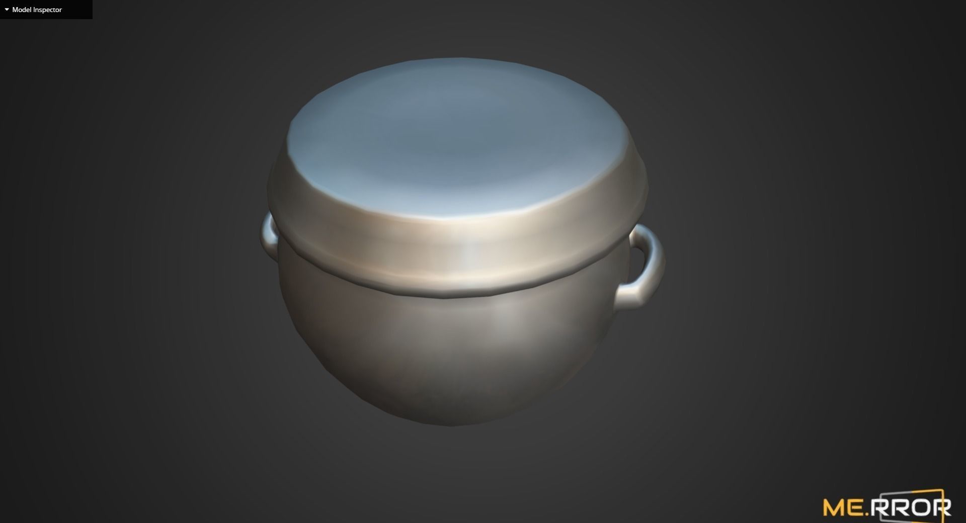 Game Ready Korean Traditional Jar Ong-Gi Low-poly 3D model_12