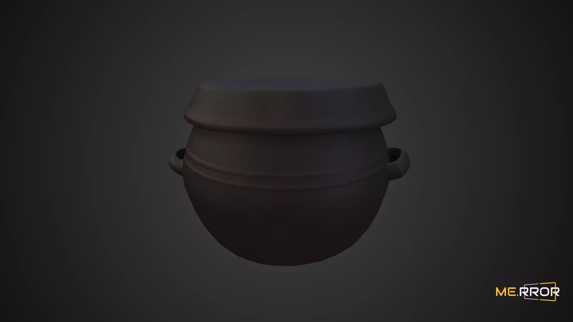 Game Ready Korean Traditional Jar Ong-Gi Low-poly 3D model_0