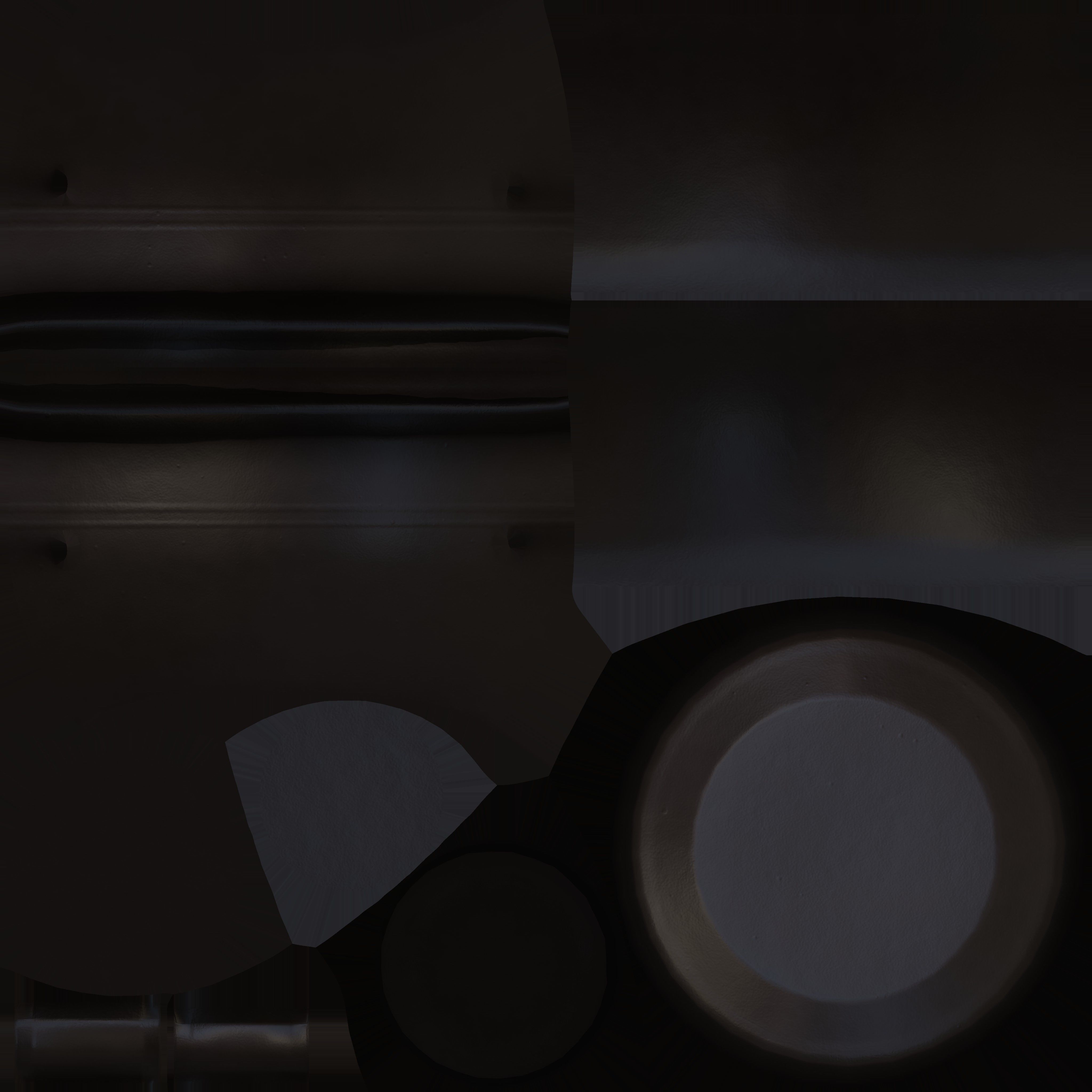 Game Ready Korean Traditional Jar Ong-Gi Low-poly 3D model_17