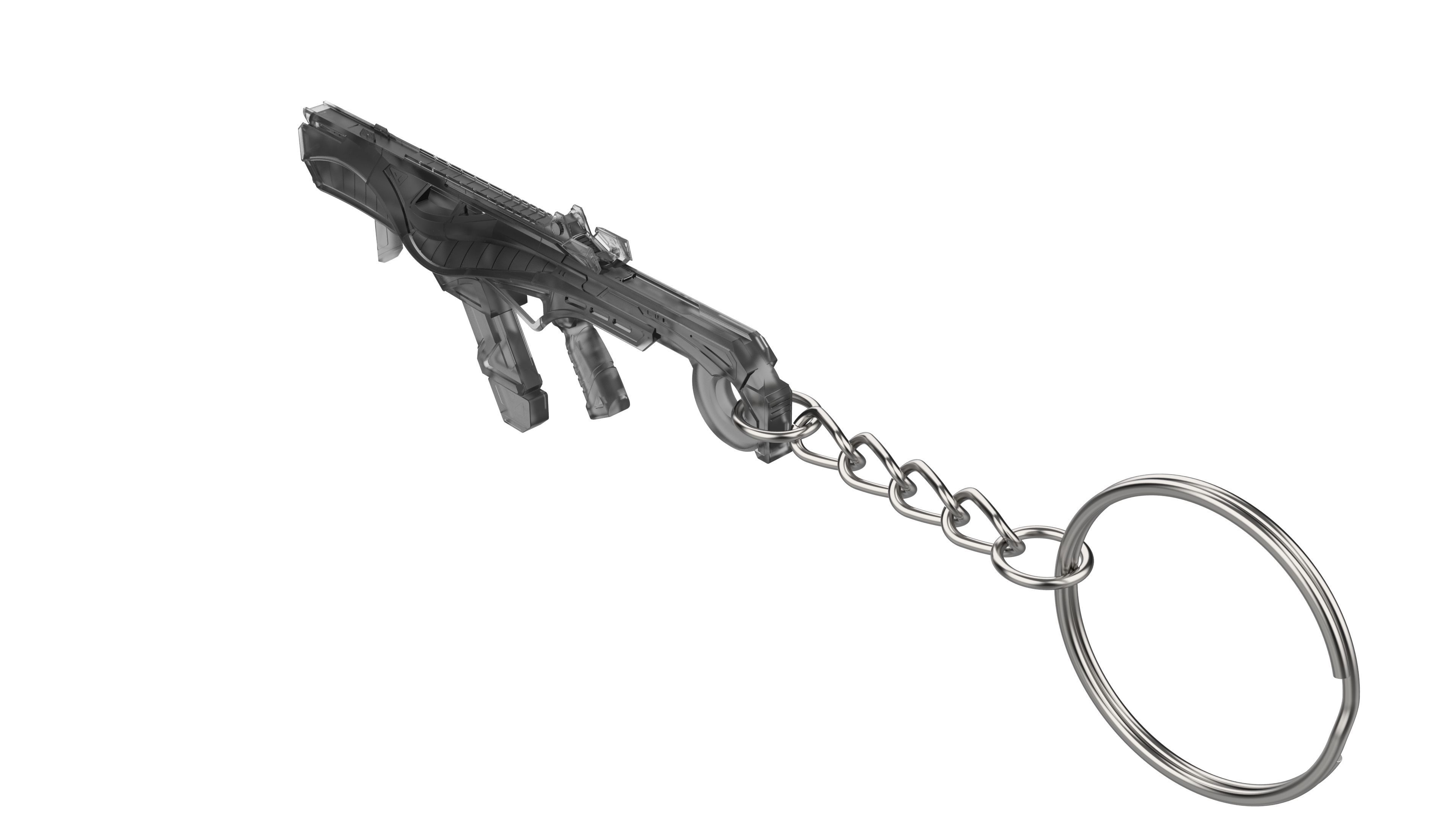 Keychain - R-99 Cutting Edge - APEX - Printable - STL 3D model 3D ...