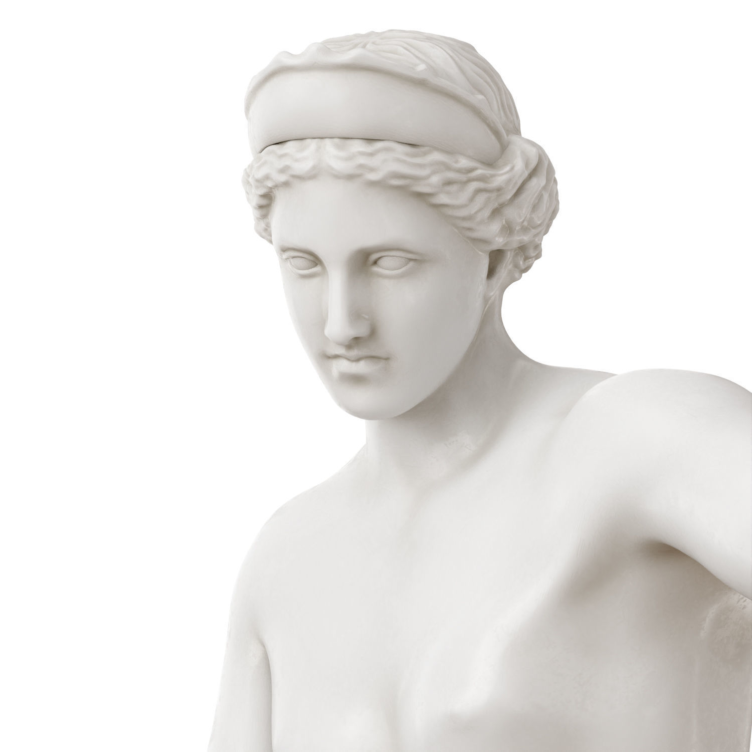 Sculpture Venus of Capoa 3D model_4