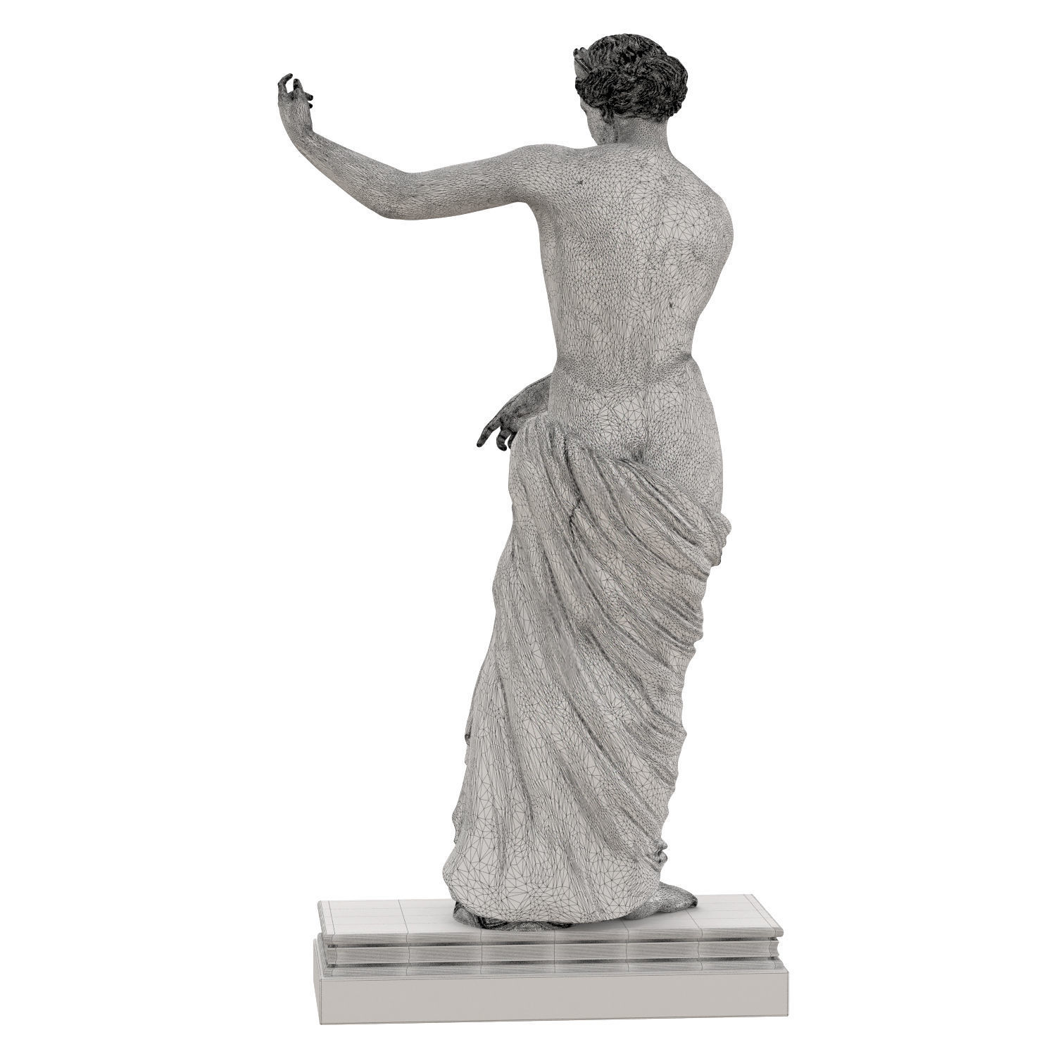 Sculpture Venus of Capoa 3D model_6