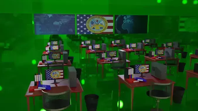 Military Control Room