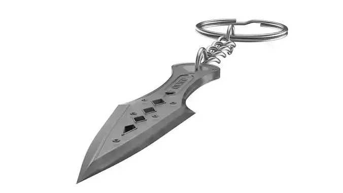 Keychain - Wraith Heirloom Kunai Knife - APEX - Printable - STL  3D print model