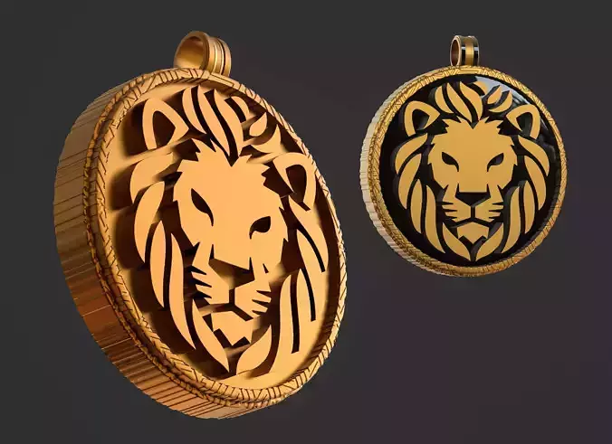 Lion pendant