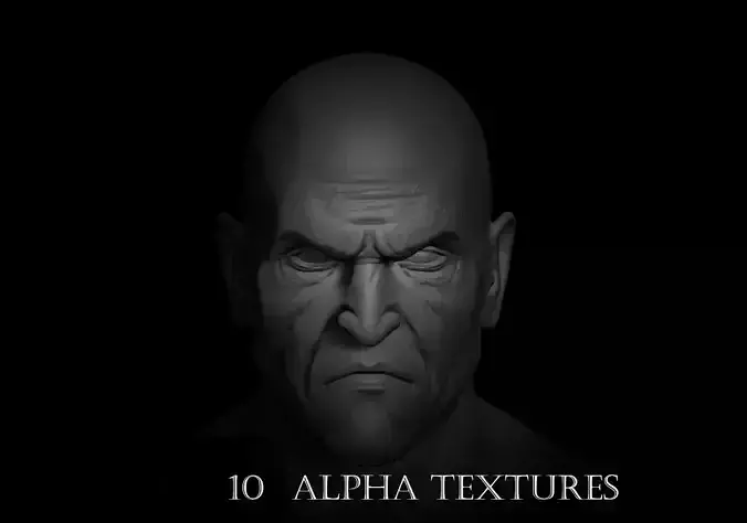 10 ALPHA TEXTURES VEINS  3D model