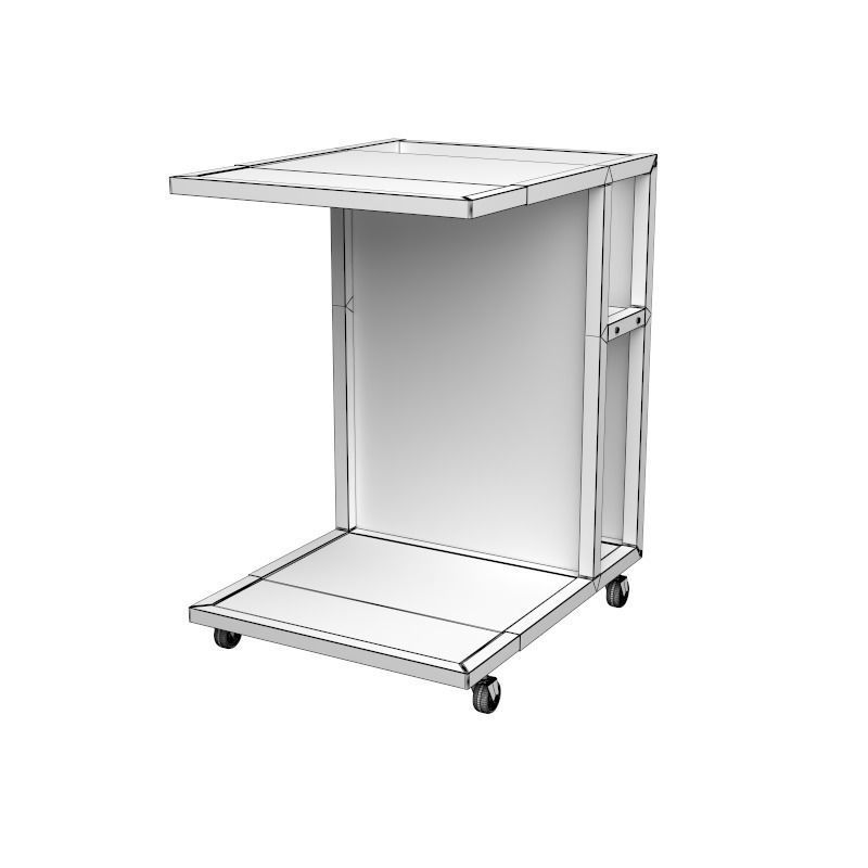 SideTable 3D model_11