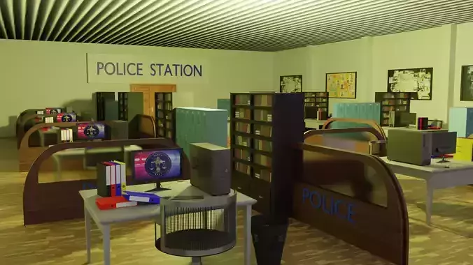 Police Station Interior