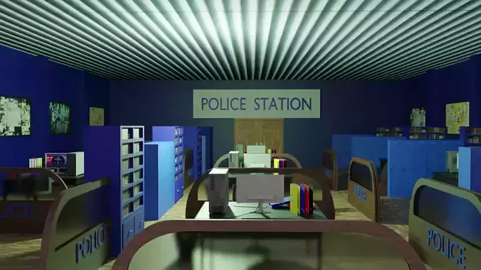 Police Station Interior