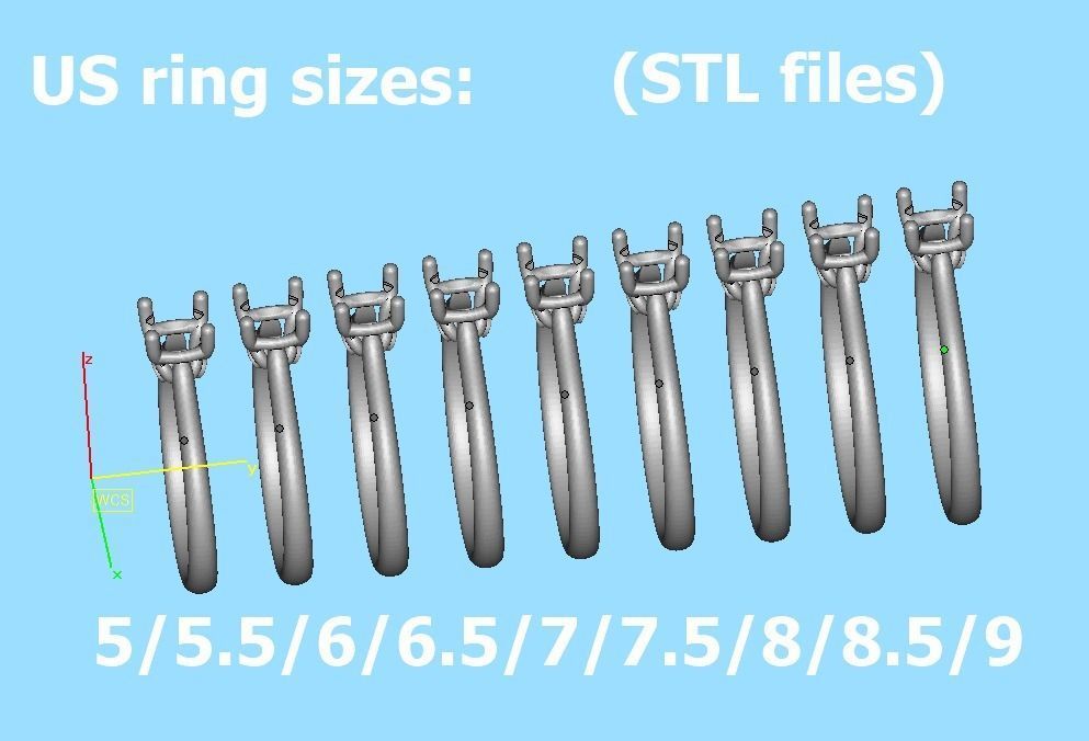 Lily Solitaire Rings Collection Two Versions with discount _39