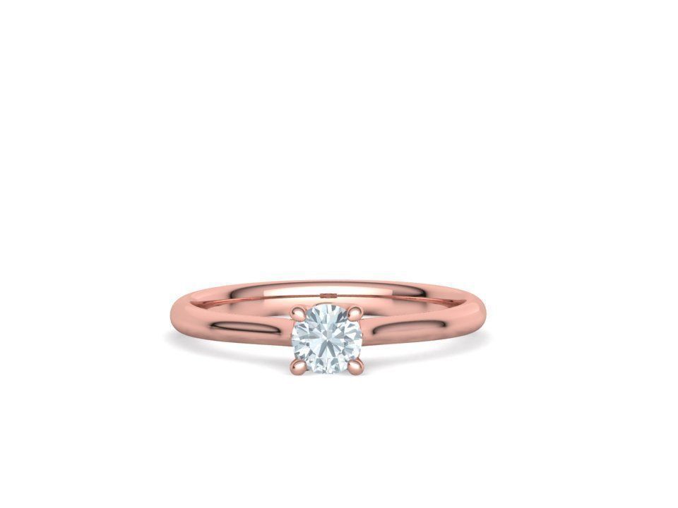 Lily Solitaire Rings Collection Two Versions with discount _19