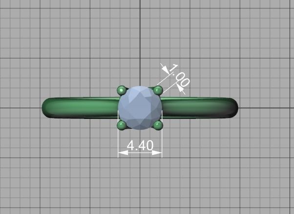 Lily Solitaire Rings Collection Two Versions with discount _24