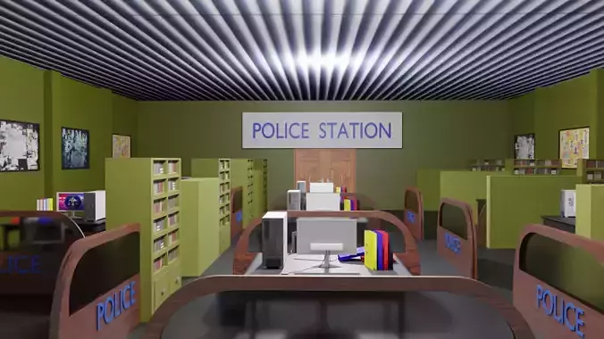 Police Station Interior 