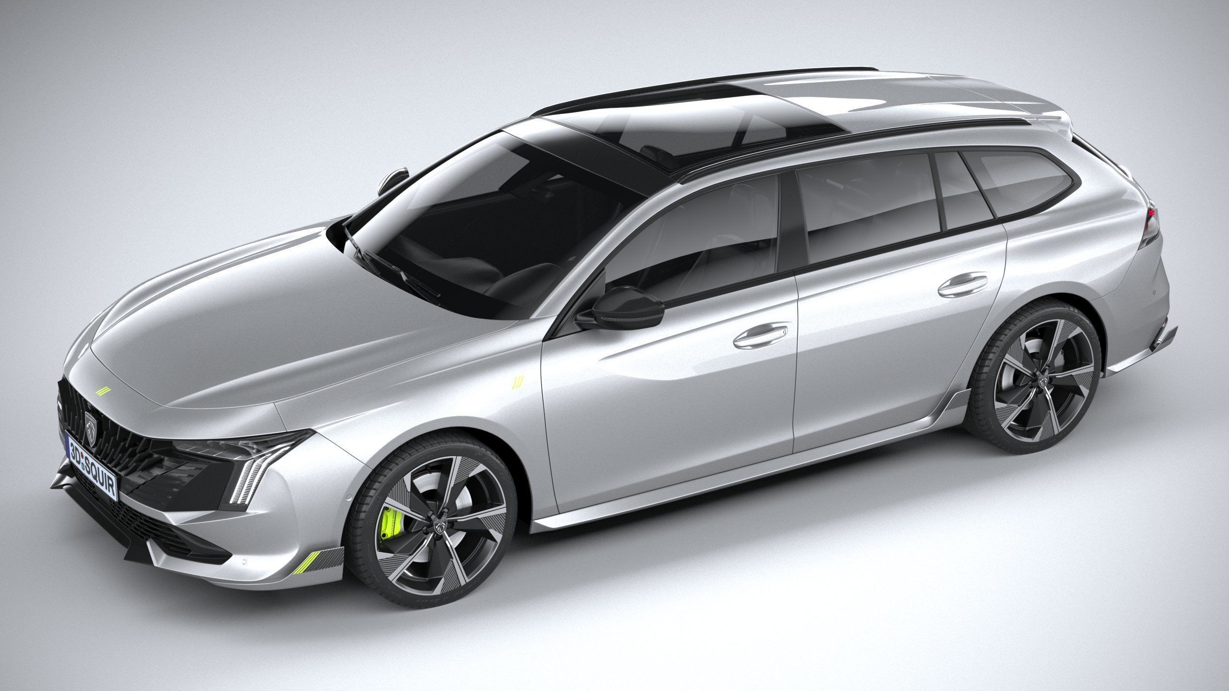 Peugeot 508 SW PSE 2023 3D model_7