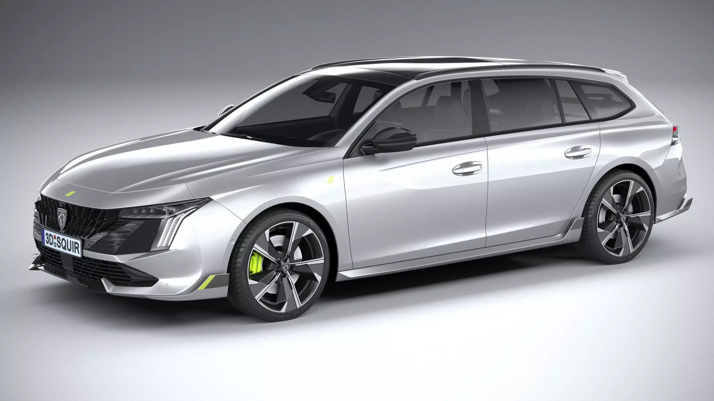 Peugeot 508 SW PSE 2023 3D model_0