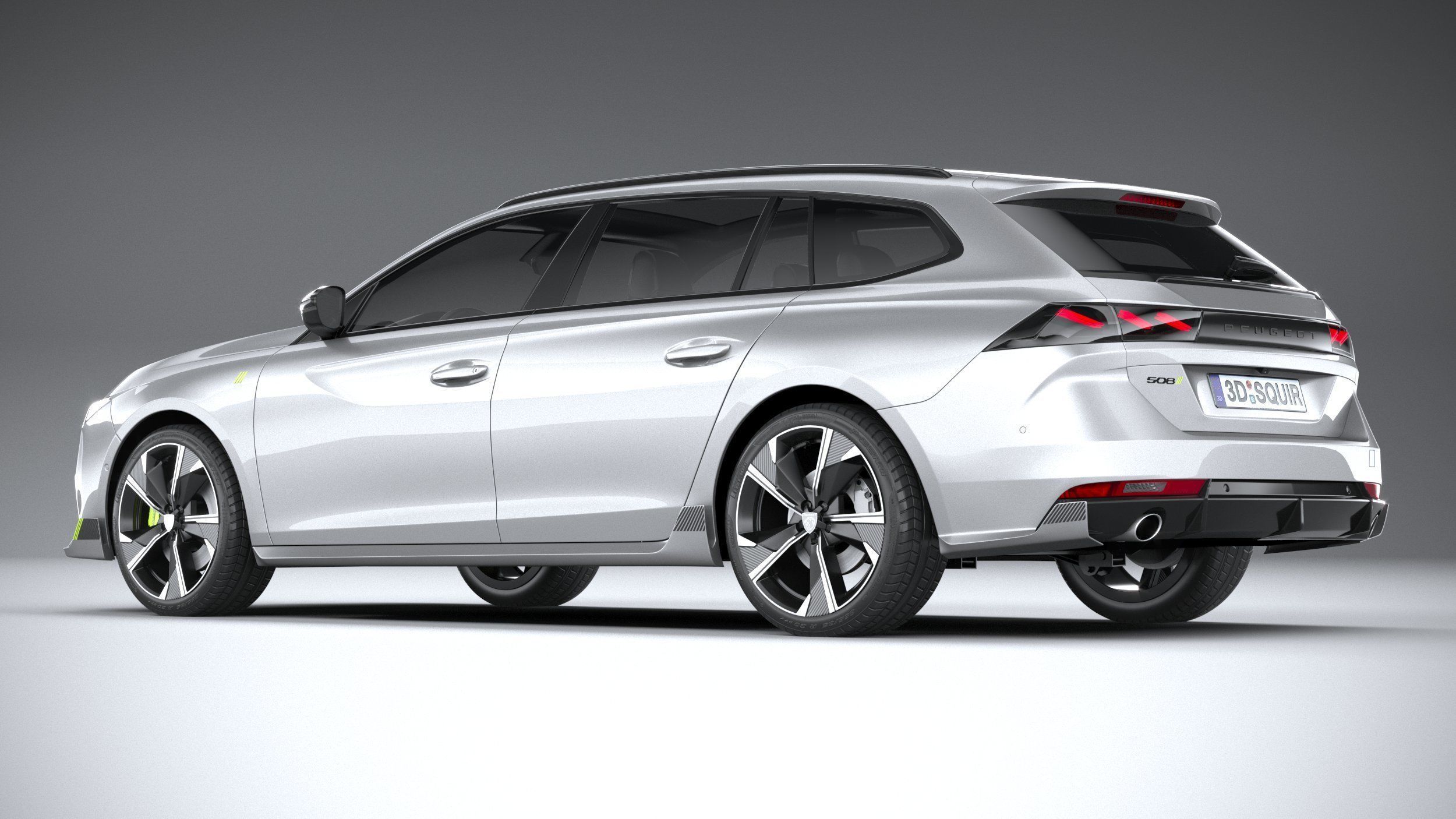 Peugeot 508 SW PSE 2023 3D model_5