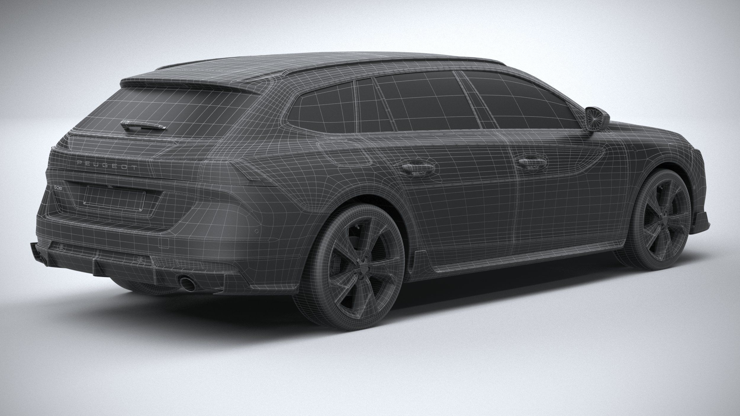 Peugeot 508 SW PSE 2023 3D model_29
