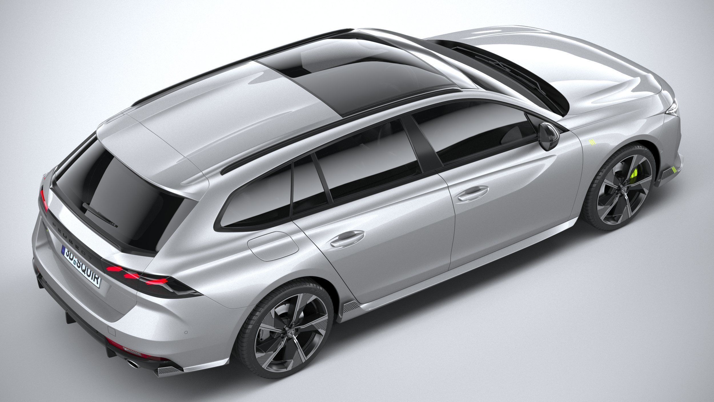 Peugeot 508 SW PSE 2023 3D model_10