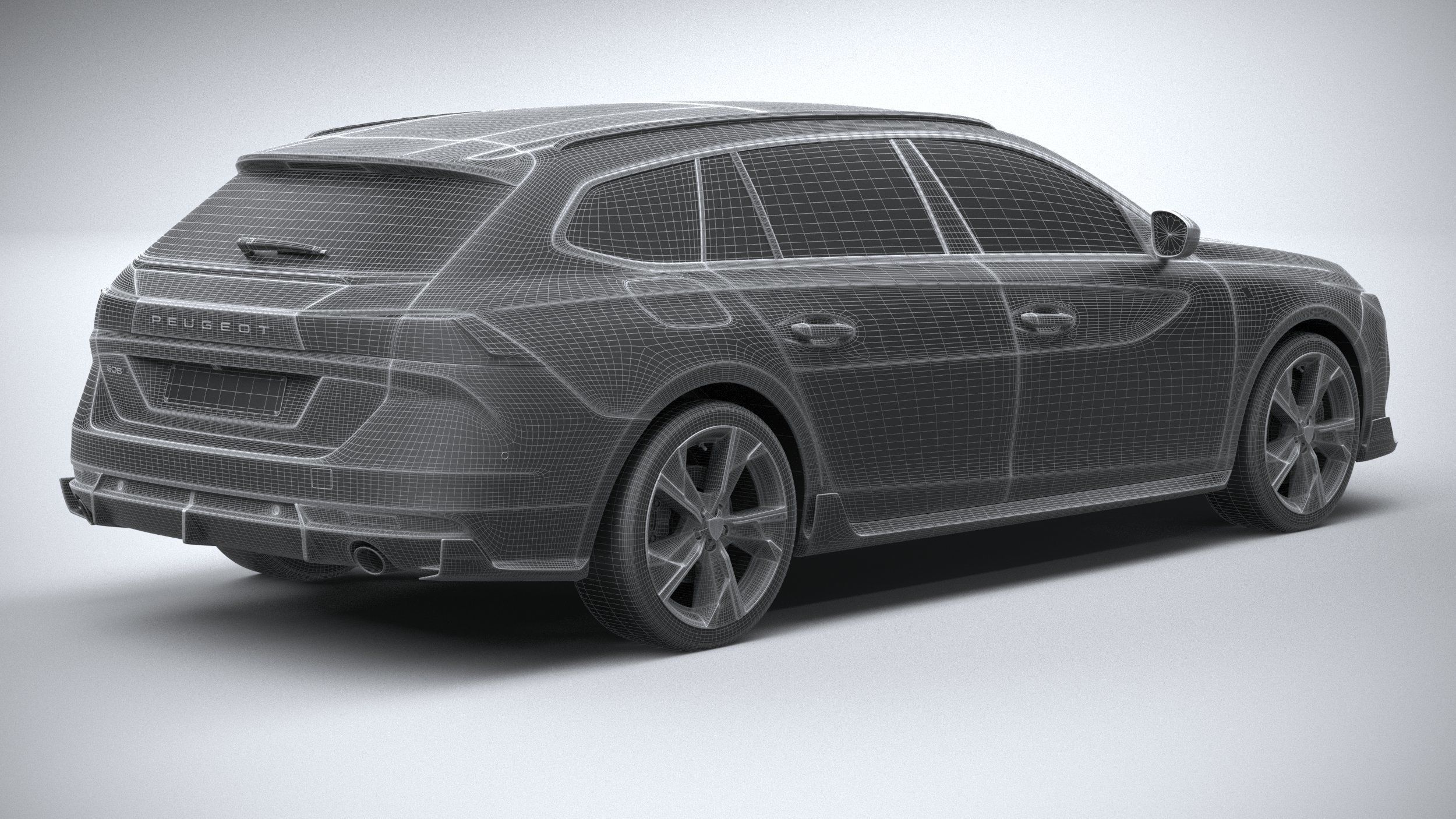 Peugeot 508 SW PSE 2023 3D model_27