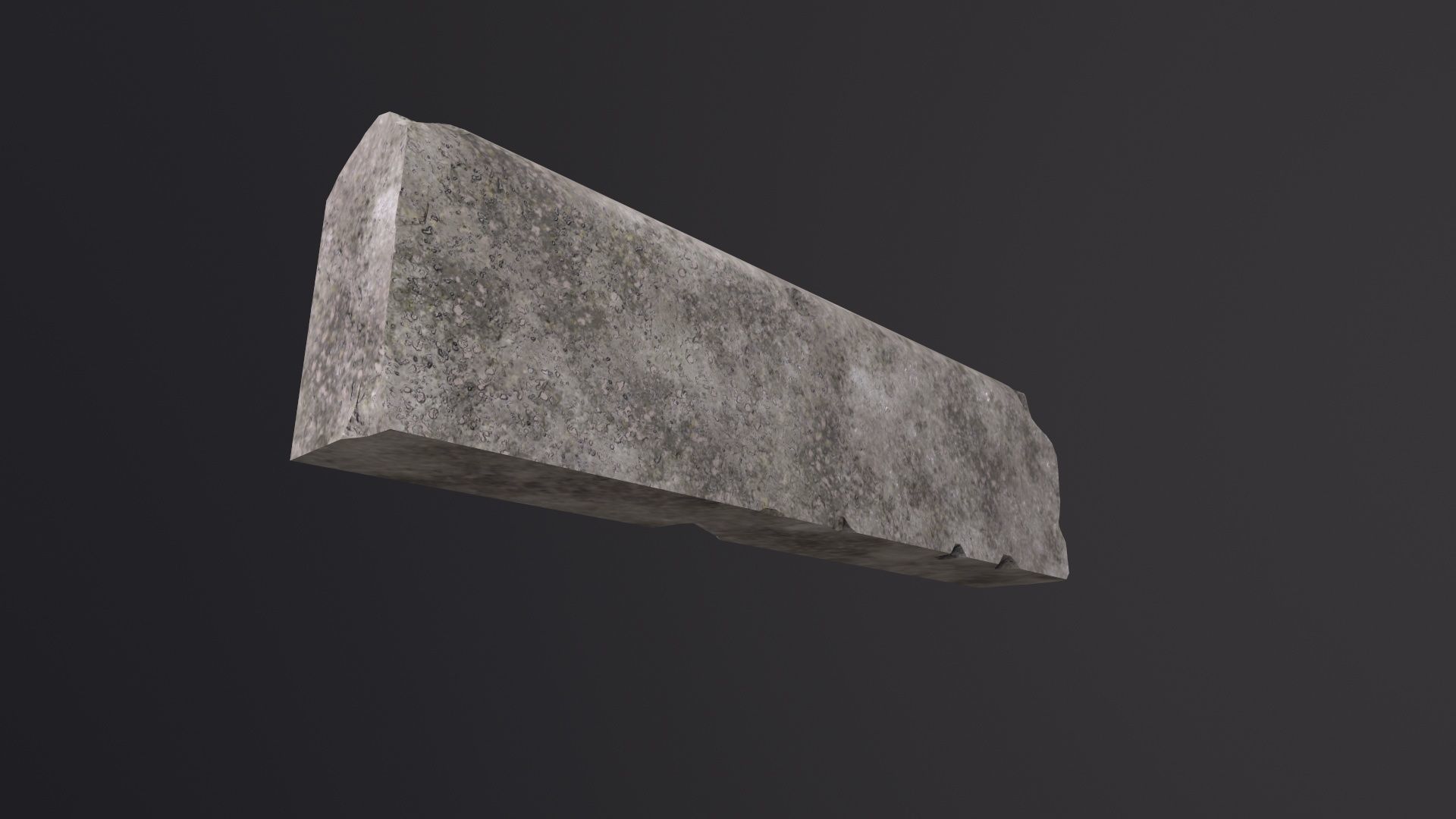 Border 3D Model Low-poly 3D model_5